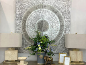 EX-DISPLAY - Sunburst Wooden Carving