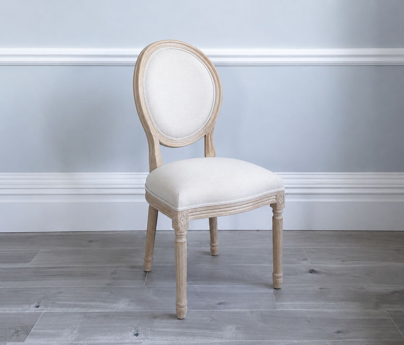 Markus Upholstered Dining Chair in Porridge