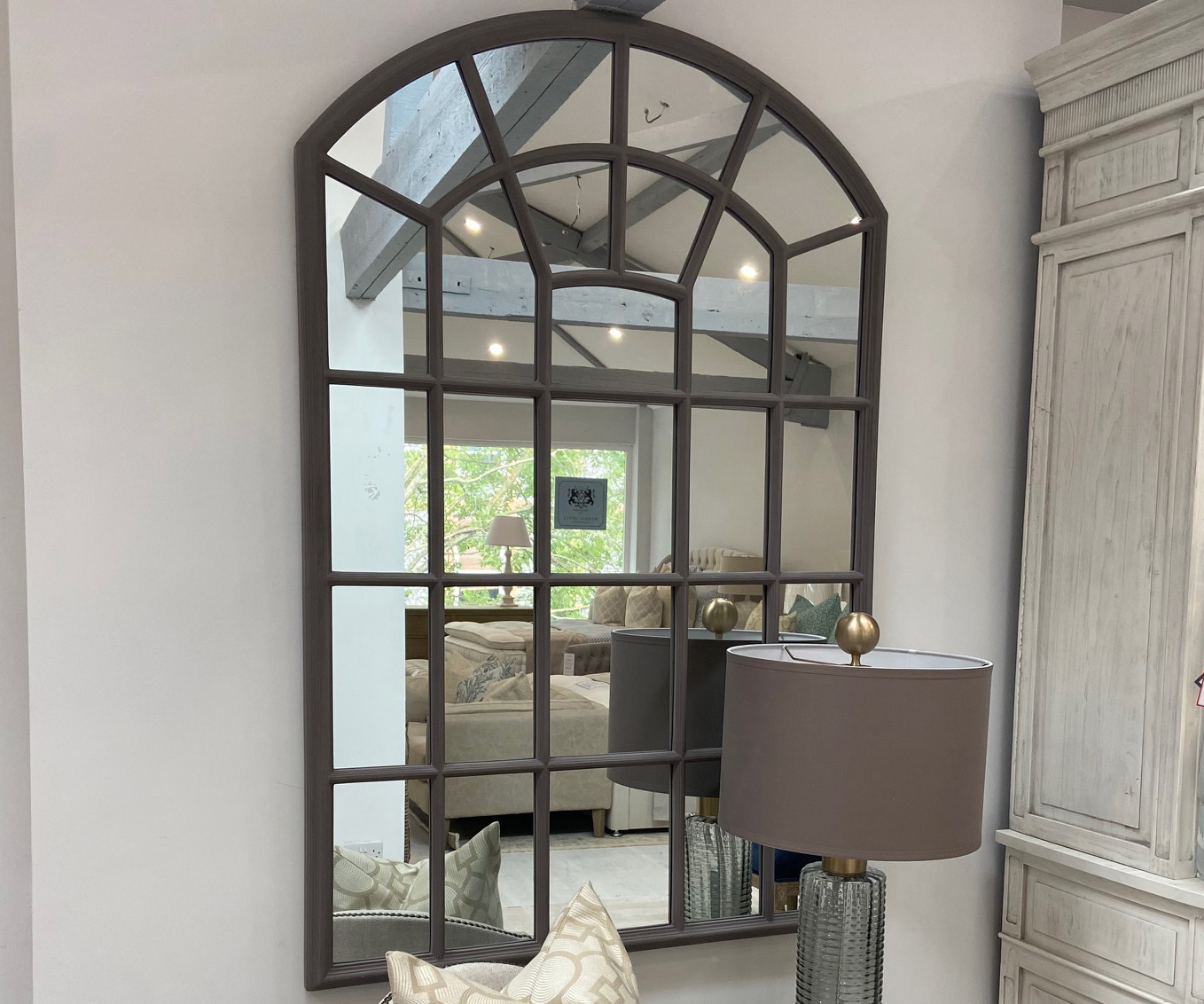 EX-DISPLAY - Arched Gothenburg Mirror