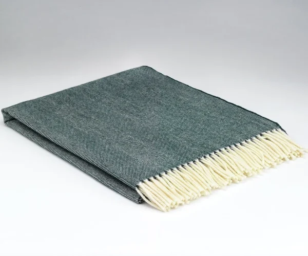 Lambswool Blanket - Amazon Herringbone