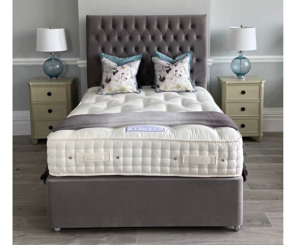 double divan bed with pocket sprung mattress