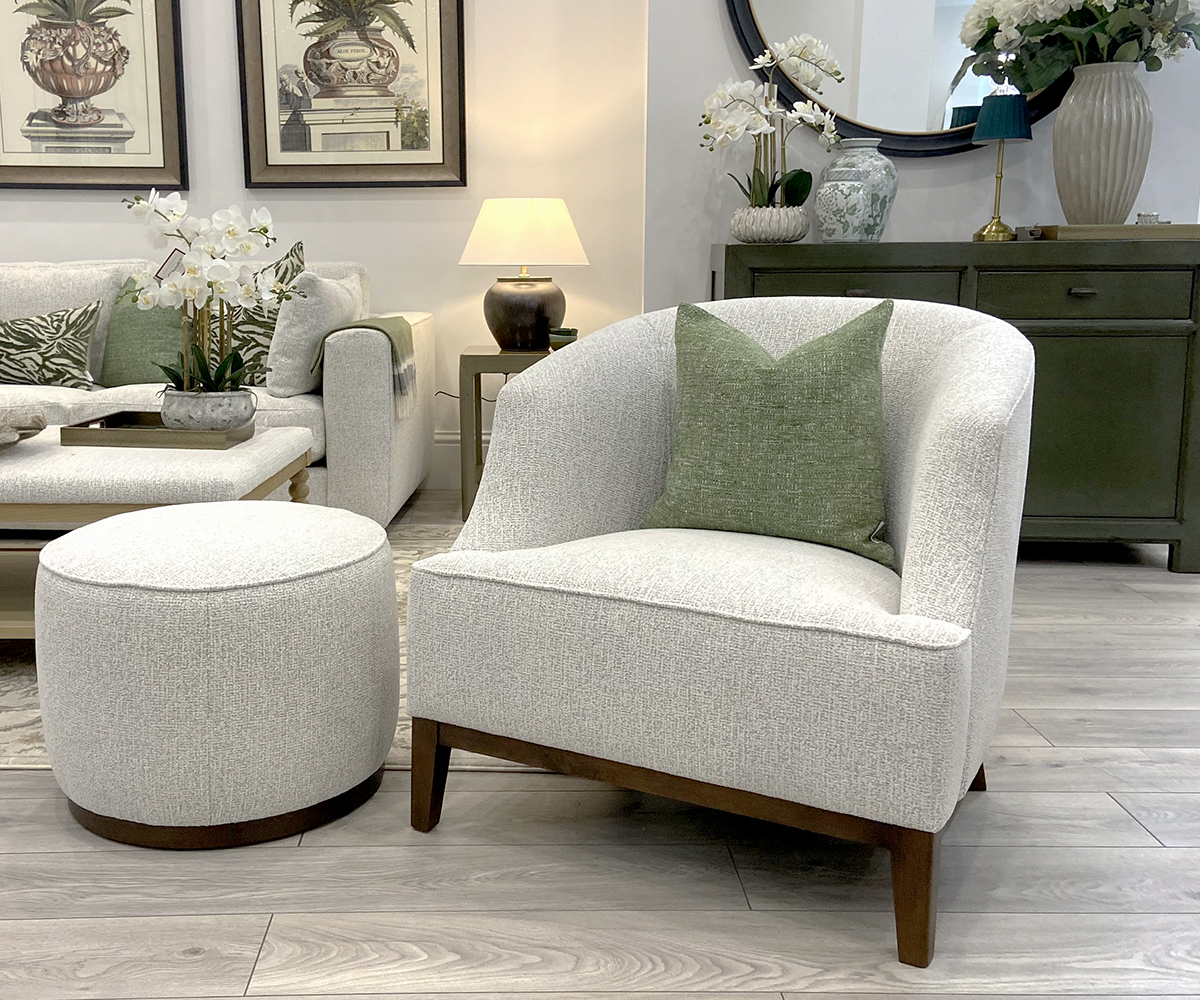 Archie Armchair in Cloud