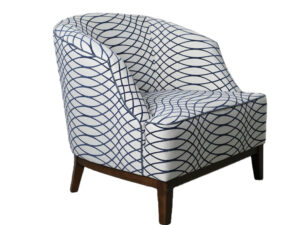 Archie Armchair in Portofino Ink