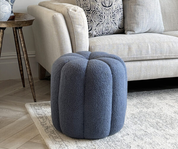 Teddy Stool in Denim