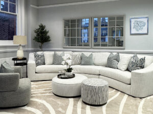Ravello Sofa in Silver
