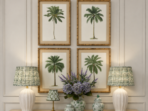 Set of 4 Framed South American Palms - DISCONTINUED
