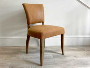 Lars Dining Chair in Tobacco Leather