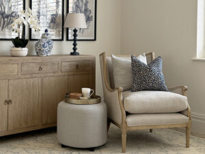 Windsor Oak Armchair in Porridge