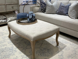 Florence Ottoman in Porridge