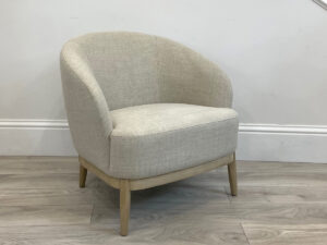 EX-DISPLAY - Edgar Armchair in Porridge