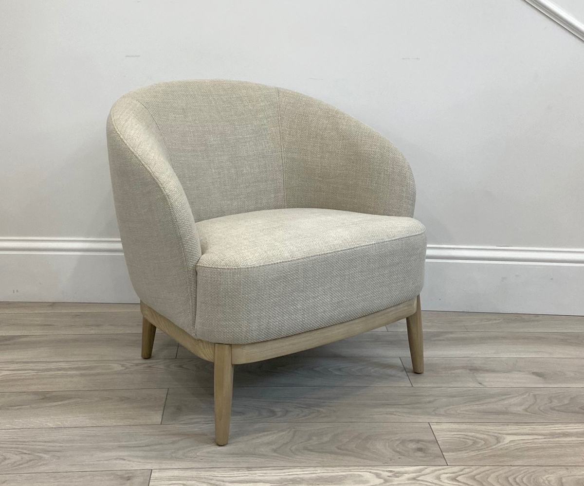 EX-DISPLAY - Edgar Armchair in Porridge