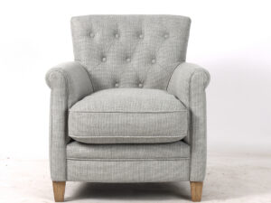 Karine Armchair in Swedish Grey