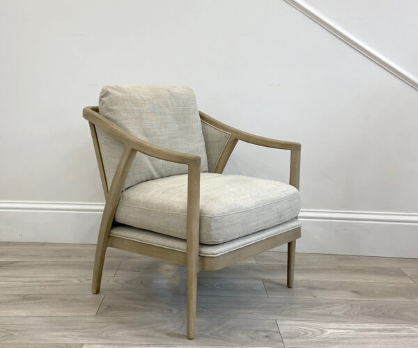 Hudson Armchair in Linen