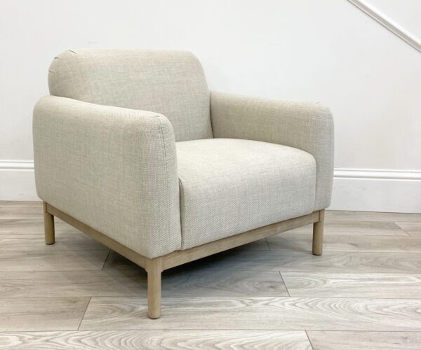 Laurence Armchair in Linen