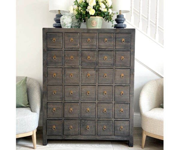 EX-DISPLAY - 30 Drawer Apothecary Chest
