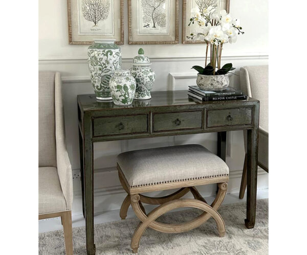 NEEDS TLC - Original Desk in Moss