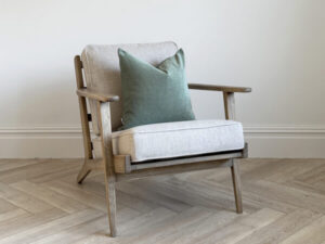 EX-DISPLAY - Pair of Henrick Armchairs in Linen