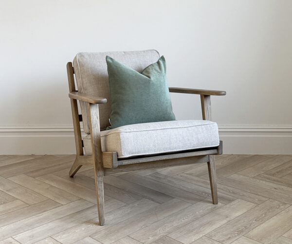 EX-DISPLAY - Pair of Henrick Armchairs in Linen