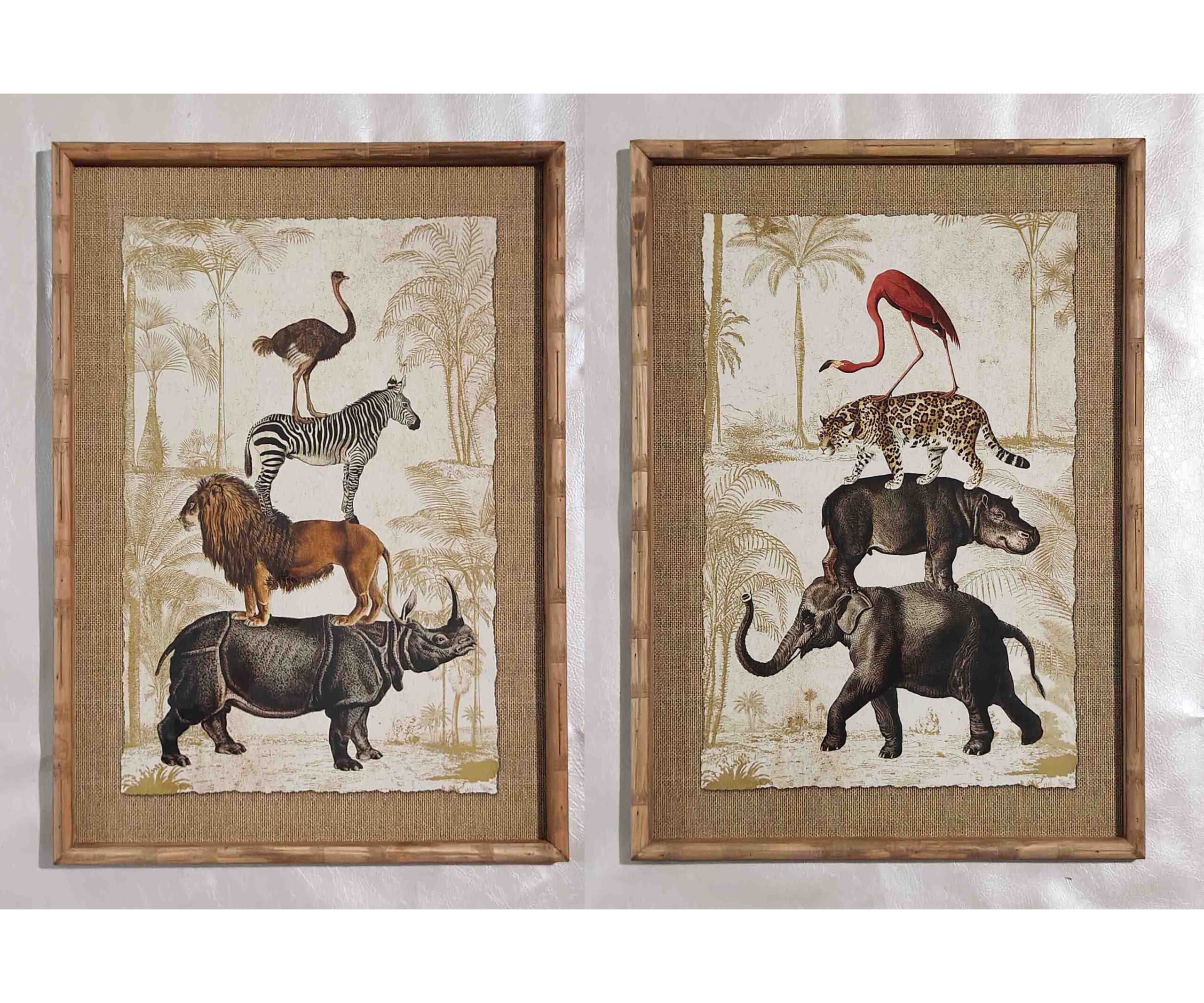 Set of 2 Framed Prints -  In The Wild