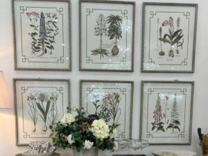 Set of 6 Framed Summer Garden