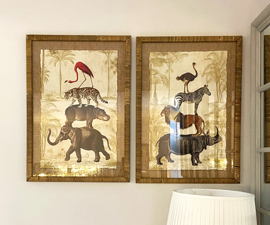 Set of 2 Framed Prints - In The Wild