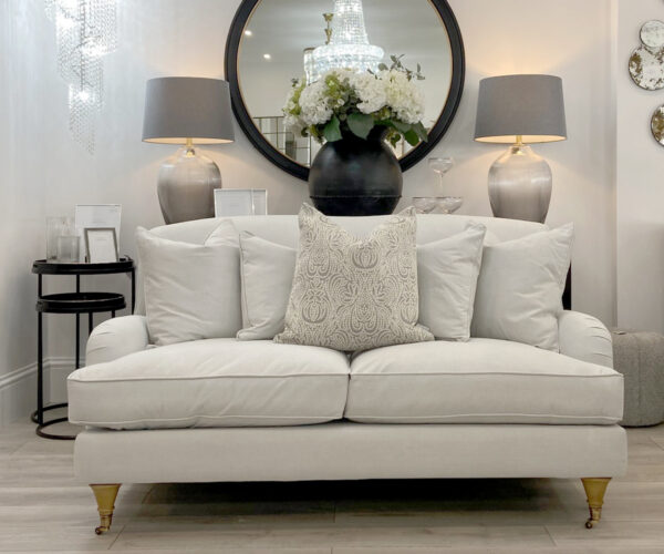 Burleigh 2 Seater Sofa in Linnet Dove