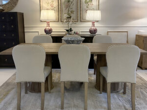 Finlay Solid Oak Dining Table, 300cm