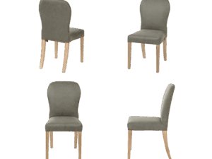 PRE-ORDER - Set of 6 Henley Dining Chairs in Olive Green