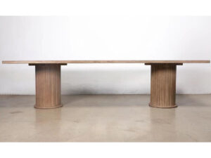 Finlay Solid Oak Dining Table, 300cm