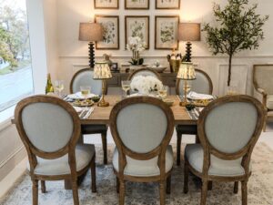 PRE-ORDER - Newport Dining Table 200cm & 6 Markus Dining Chairs