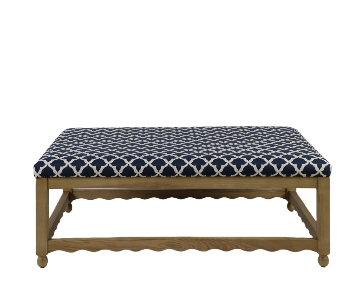 Stockholm Ottoman - Available in Three Fabrics