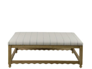 Stockholm Ottoman in Salcombe Ocean