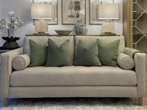 Gothenburg 2 Seater Sofa in Linen