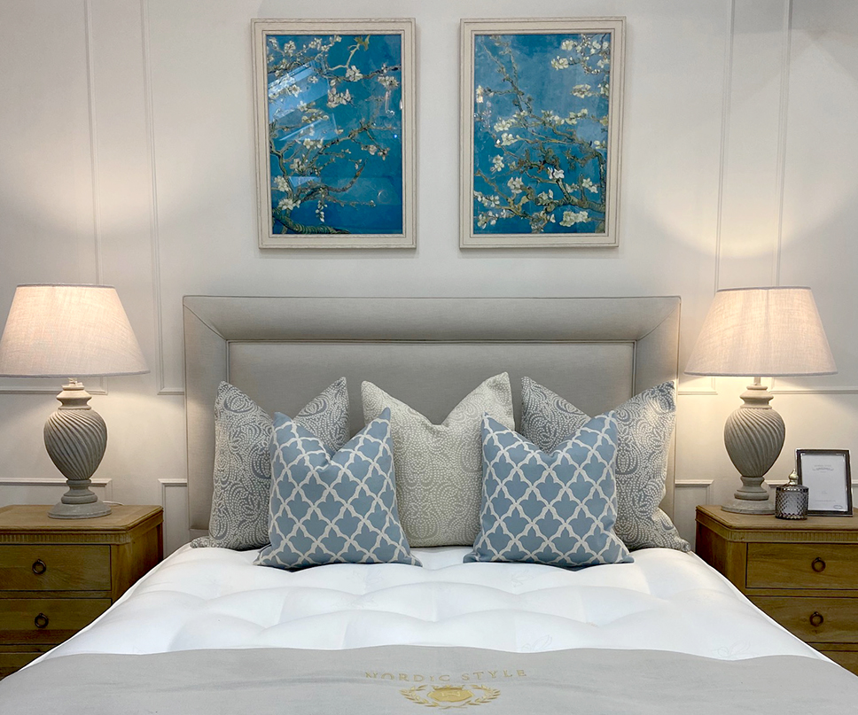 Set of 5 Feather Filled Cushions