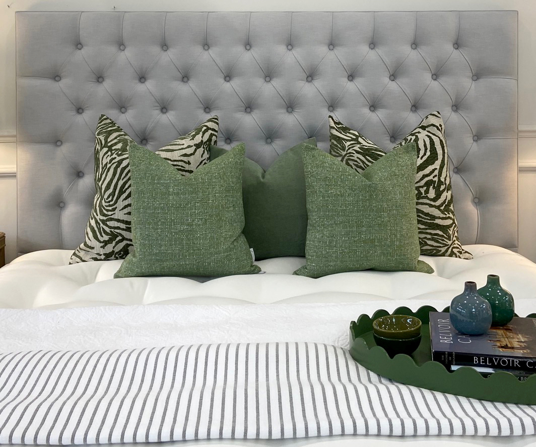 Set of 5 Feather Filled Cushions