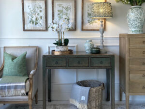 Made from Reclaimed Solid Wood Original Desk in Moss