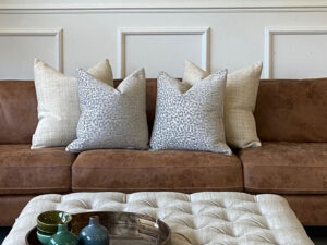 Set of 4 Feather Filled Cushions