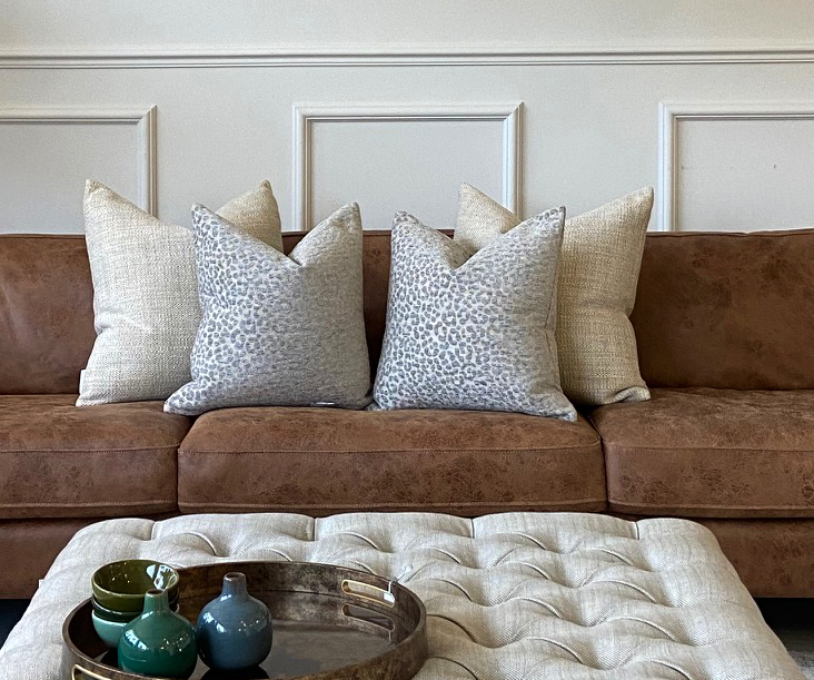 Set of 4 Feather Filled Cushions