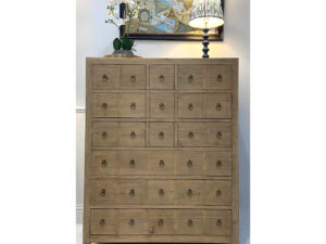 EX-DISPLAY - Harrison Multi Drawer Chest in Natural Wood