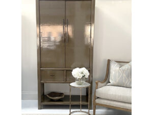 EX-DISPLAY - Oriental Style Mei 2 Door Cabinet in Sample Ochre Finish