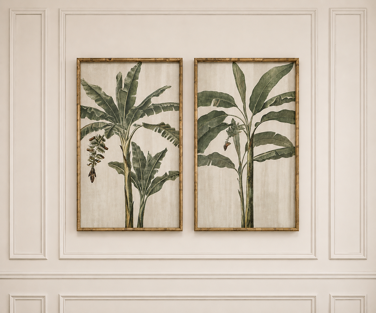 Set of 2 Musa Elegance Series Prints- DISCONTINUED