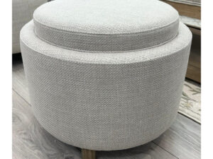 Noah Ottoman in Swedish Grey