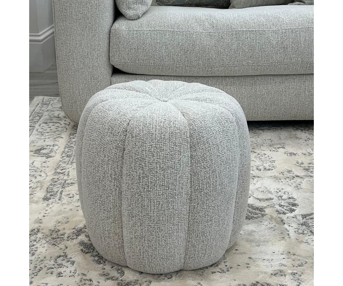 Teddy Stool in Cloud Fabric