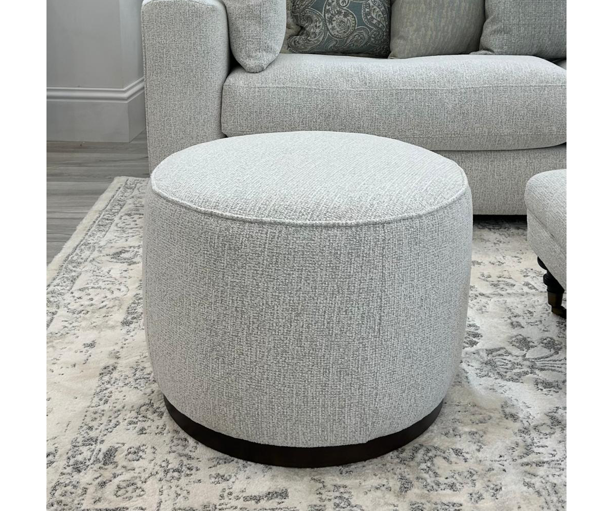Tiggy Stool in Cloud Fabric