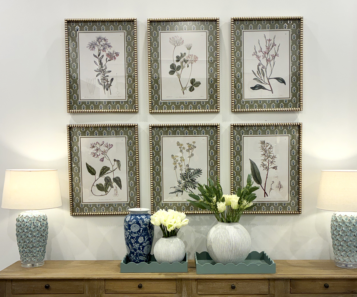 Set of 6 Countryside in Bloom Prints