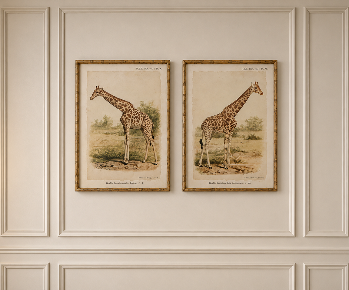 Set of 2 Maasimara Prints