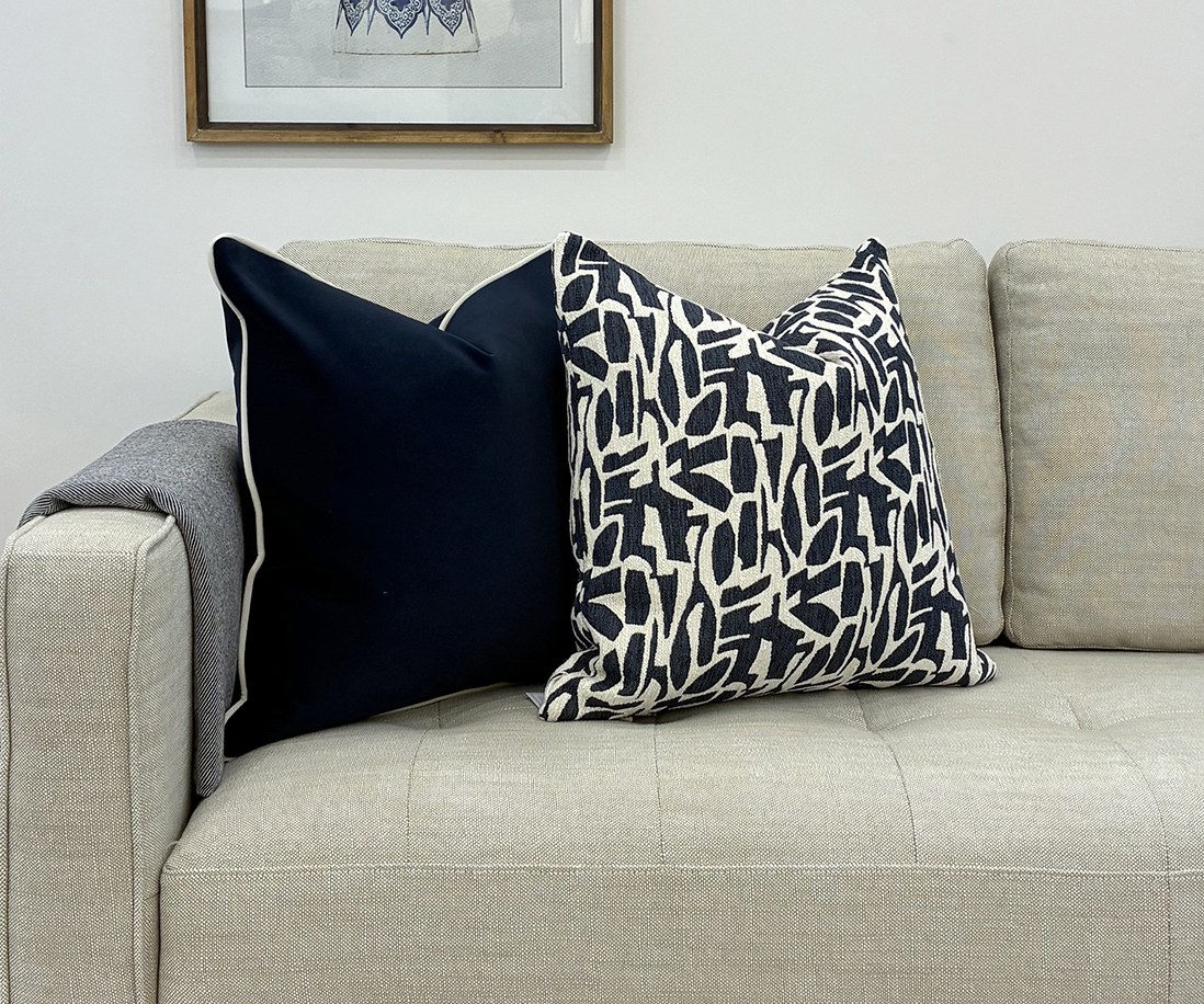 Cushion - Positano Ink 50x50cm