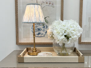 18cm Lampshade in Ikat Shadow