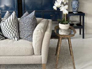 Vintage Floral Sofa Table