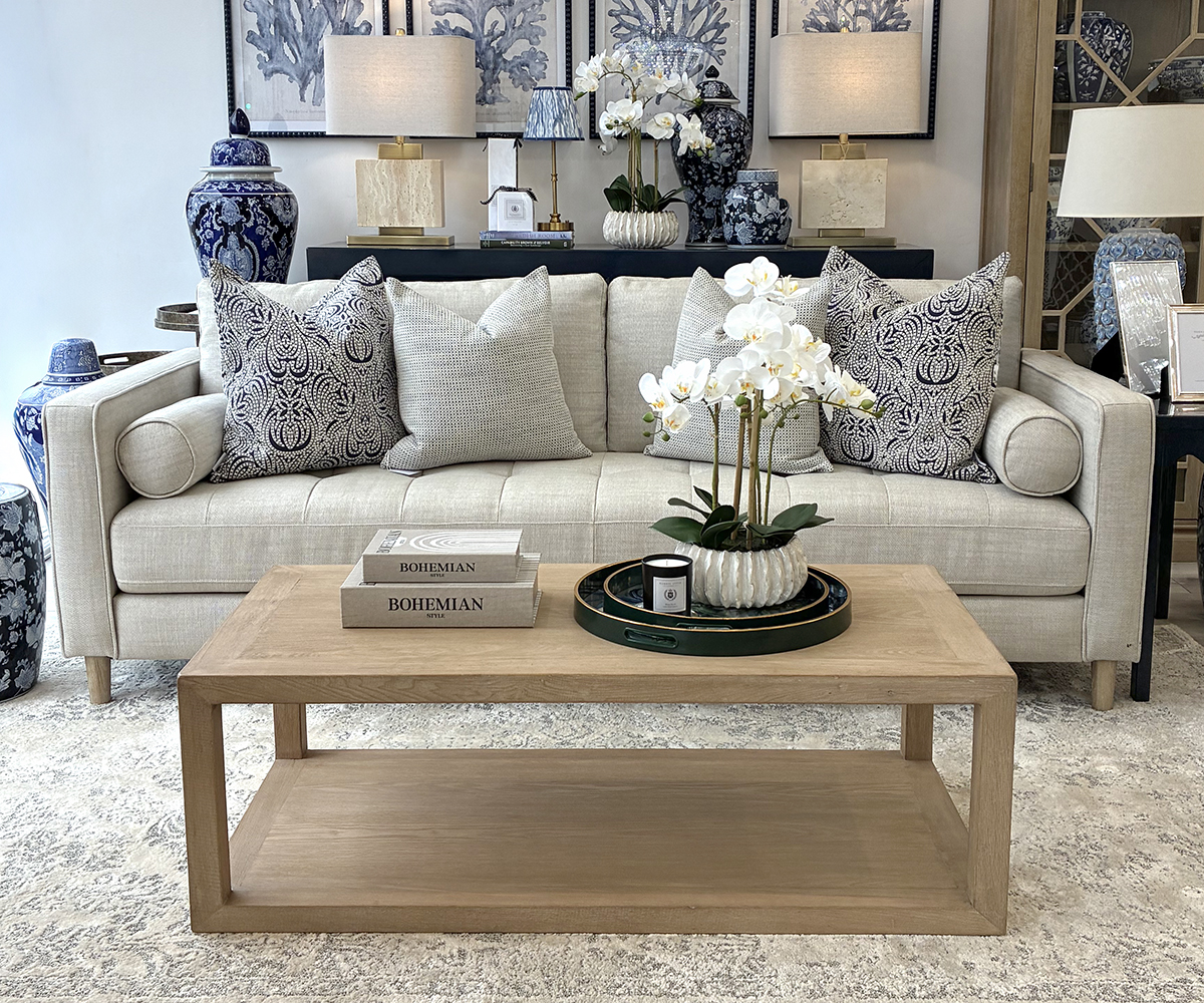 Archie Coffee Table in Natural Light Oak - Small
